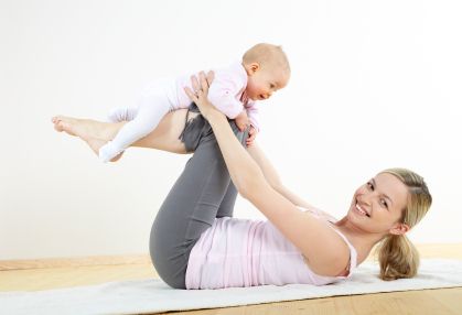 It's possible to get a flatter tummy after childbirth but you need
